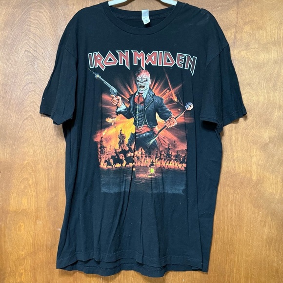 Iron Maiden Legacy of the Beast Mexico City Tour Tee XL - Picture 1 of 3
